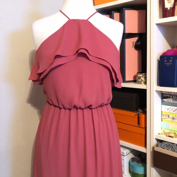 Romantic Date Night Dress with Ruffles - Picture 3 of 7